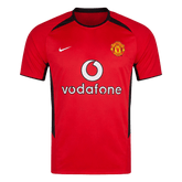 Męska Koszulka Retro Domowa Manchester United 2002/04