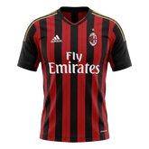 Męska Koszulka Retro Domowa AC Milan 2013/14