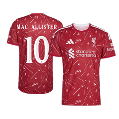 Męska koszulka Liverpoolu domowa MAC ALLISTER #10 wersja zawodnicza 2026/27 - UCL