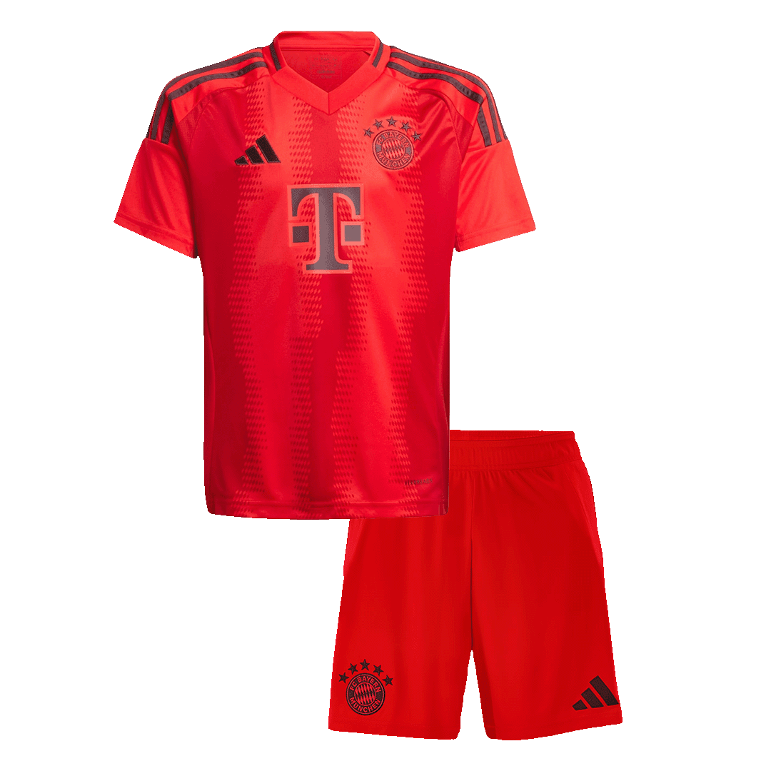 Dziecięcy Strój Domowy Bayern Munich 2024/25 (Koszulka + Spodenki) - Topowe Koszulki Pilkarskie Sklep Internetowy
