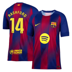 Męska Koszulka Domowa Barcelona RASHFORD #14 2025/26 - Topowe Koszulki Pilkarskie Sklep Internetowy