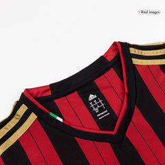 Męska Koszulka Retro Domowa AC Milan 2013/14 z Długim Rękawem