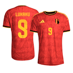 Męska koszulka Belgii domowa LUKAKU #9 wersja zawodnicza - Mundial 2026