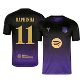 Męska koszulka Barcelony wyjazdowa RAPHINHA #11 2026/27 - UCL