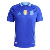 Męska Koszulka Wyjazdowa Argentyna MESSI #10 Wersja Piłkarska 2024 - Slim Fit - Topowe Koszulki Pilkarskie Sklep Internetowy