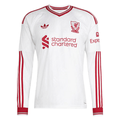 Męska koszulka Liverpoolu wyjazdowa z długim rękawem 2026/27