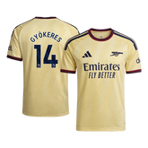 Męska koszulka Arsenalu trzecia GYÖKERES #14 wersja zawodnicza 2026/27