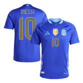 Męska Koszulka Wyjazdowa Argentyna MESSI #10 Wersja Piłkarska 2024 - Slim Fit - Topowe Koszulki Pilkarskie Sklep Internetowy