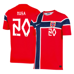 Męska koszulka Norwegii domowa NUSA #20 – Mundial 2026