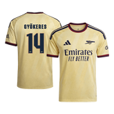 Męska koszulka Arsenalu trzecia GYÖKERES #14 wersja zawodnicza 2026/27 - UCL