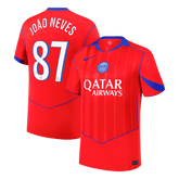PSG JOÃO NEVES #87 2025/26 Auswärtstrikot der Herren (Drittes Trikot)