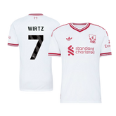 Męska koszulka Liverpoolu wyjazdowa WIRTZ #7 wersja zawodnicza 2026/27