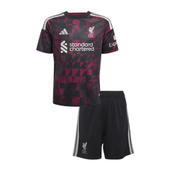 Dziecięcy zestaw Liverpoolu trzecia 2026/27