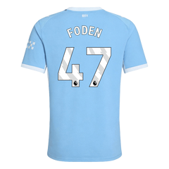 Męska koszulka Manchesteru City domowa FODEN #47 wersja zawodnicza 2026/27