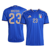 Męska Koszulka Domowa Italy BASTONI #23 World Cup 2026