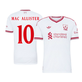 Męska koszulka Liverpoolu wyjazdowa MAC ALLISTER #10 wersja zawodnicza 2026/27 - UCL