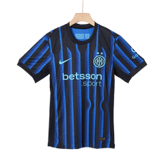 Męska Koszulka Domowa Inter Milan DUMFRIES #2 Wersja Piłkarska 2025/26 - Slim Fit - Topowe Koszulki Pilkarskie Sklep Internetowy