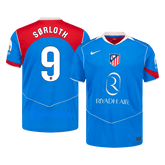 Męska Koszulka Trzecia Wyjazdowa Atletico Madrid SØRLOTH #9 2025/26