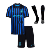 Dziecięcy Zestaw Domowa Inter Milan (Koszulka + Spodenki + Skarpety) 2025/26