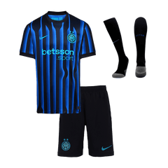 Dziecięcy Zestaw Domowa Inter Milan (Koszulka + Spodenki + Skarpety) 2025/26