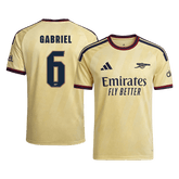 Męska koszulka Arsenalu trzecia GABRIEL #6 wersja zawodnicza 2026/27 - UCL