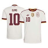 Męska koszulka Hiszpanii Champion Edition wyjazdowa OLMO #10 wersja zawodnicza - Mundial 2026