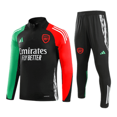 Dziecięcy zestaw bluzy na zamek Arsenal (Bluza+Spodnie) 24/25 - Topowe Koszulki Pilkarskie Sklep Internetowy