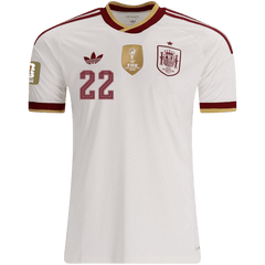 Męska koszulka Hiszpanii wyjazdowa CUBARSÍ #22 - Mundial 2026