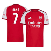 Męska koszulka Arsenalu domowa SAKA #7 wersja zawodnicza 2026/27 - UCL