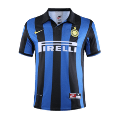 Męska domowa koszulka piłkarska Inter Mediolan Retro 1998/99 - Topowe Koszulki Pilkarskie Sklep Internetowy