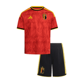 Dziecięcy Zestaw Domowa Belgium (Koszulka+Spodenki) World Cup 2026