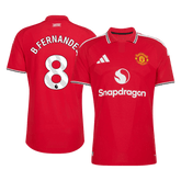 Męska domowa koszulka Manchesteru United 2026/27 – B. FERNANDES #8 (wersja zawodnicza)