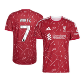 Męska koszulka Liverpoolu domowa WIRTZ #7 wersja zawodnicza 2026/27
