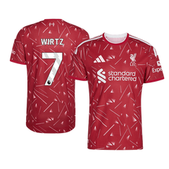 Męska koszulka Liverpoolu domowa WIRTZ #7 wersja zawodnicza 2026/27