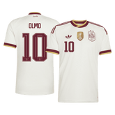 Męska koszulka Hiszpanii Champion Edition wyjazdowa OLMO #10 - Mundial 2026
