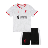 Liverpool Tani Zestaw Dla Dzieci Third Away 2024/25 (Koszulka+Spodenki) - Topowe Koszulki Pilkarskie Sklep Internetowy