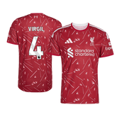 Męska koszulka Liverpoolu domowa VIRGIL #4 wersja zawodnicza 2026/27