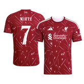 Męska koszulka Liverpoolu domowa WIRTZ #7 wersja zawodnicza 2026/27 - UCL