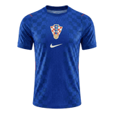 Męska Koszulka Wyjazdowa Croatia Wersja Piłkarska World Cup 2026 - Slim Fit