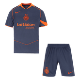 Męski Zestaw Trzecia Wyjazdowa Inter Milan (Koszulka+Spodenki) 2025/26 - Topowe Koszulki Pilkarskie Sklep Internetowy