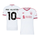 Męska koszulka Liverpoolu wyjazdowa MAC ALLISTER #10 wersja zawodnicza 2026/27