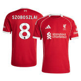 Liverpool SZOBOSZLAI #8 2025/26 Herren-Heimtrikot