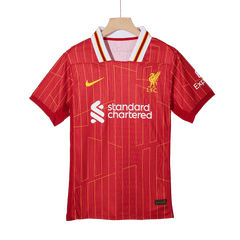 Męska Koszulka Domowa Liverpool Wersja Piłkarska 2024/25 - Slim Fit - Topowe Koszulki Pilkarskie Sklep Internetowy