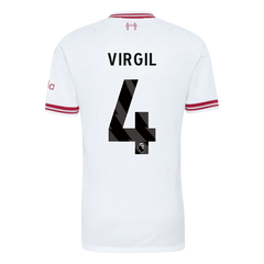 Męska koszulka Liverpoolu wyjazdowa VIRGIL #4 wersja zawodnicza 2026/27