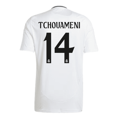 Męska TCHOUAMENI #14 Real Madryt Home Wysokiej jakości koszulka piłkarska 2024/25 - Topowe Koszulki Pilkarskie Sklep Internetowy