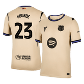 Męska Koszulka Wyjazdowa Barcelona KOUNDE #23 2025/26 - UCL - Topowe Koszulki Pilkarskie Sklep Internetowy