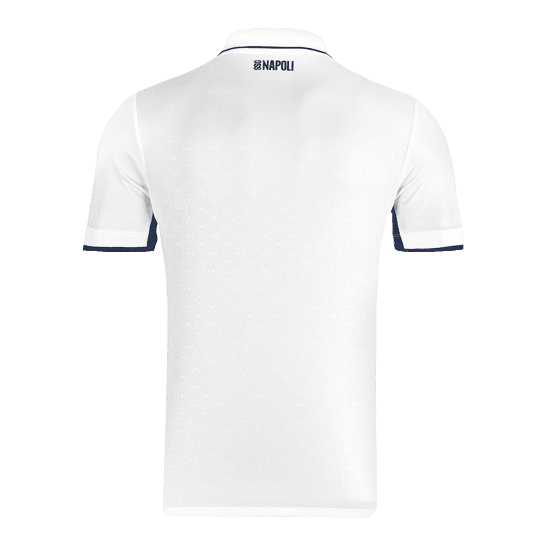 Męska Koszulka Wyjazdowa Napoli Wersja Piłkarska 2024/25 - Krój Slim Fit - Topowe Koszulki Pilkarskie Sklep Internetowy