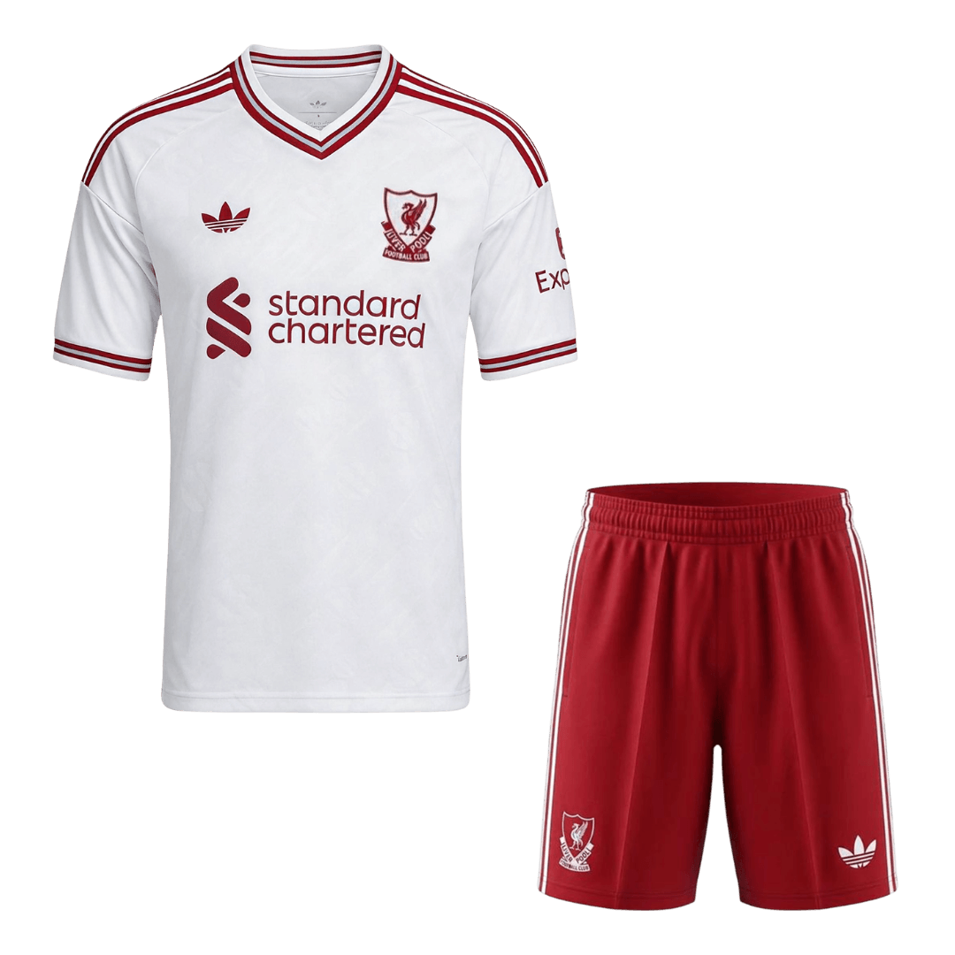 Męski zestaw Liverpoolu wyjazdowa 2026/27