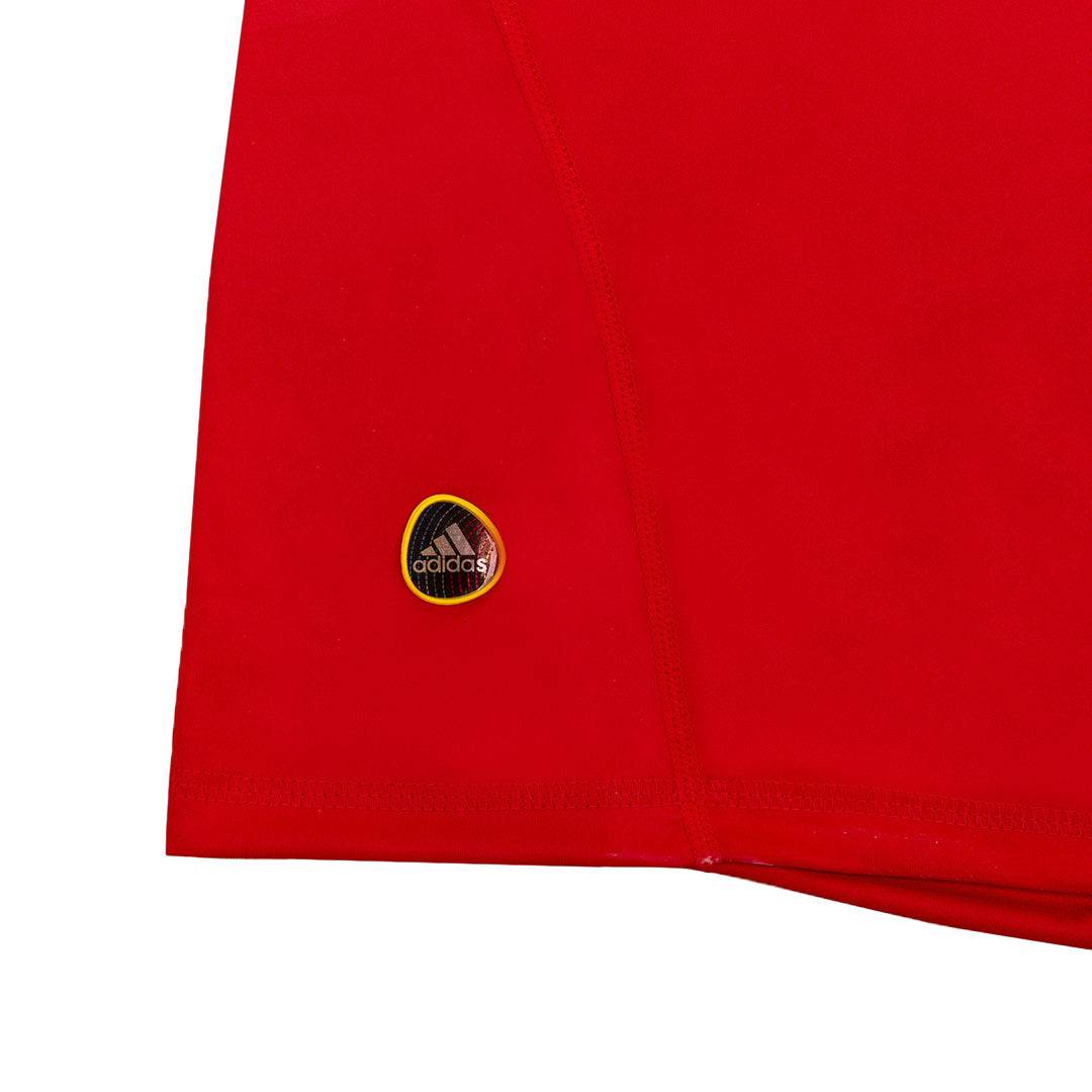 Męska Koszulka Retro Domowa Spain World Cup XAVI #8 2010 - Topowe Koszulki Pilkarskie Sklep Internetowy