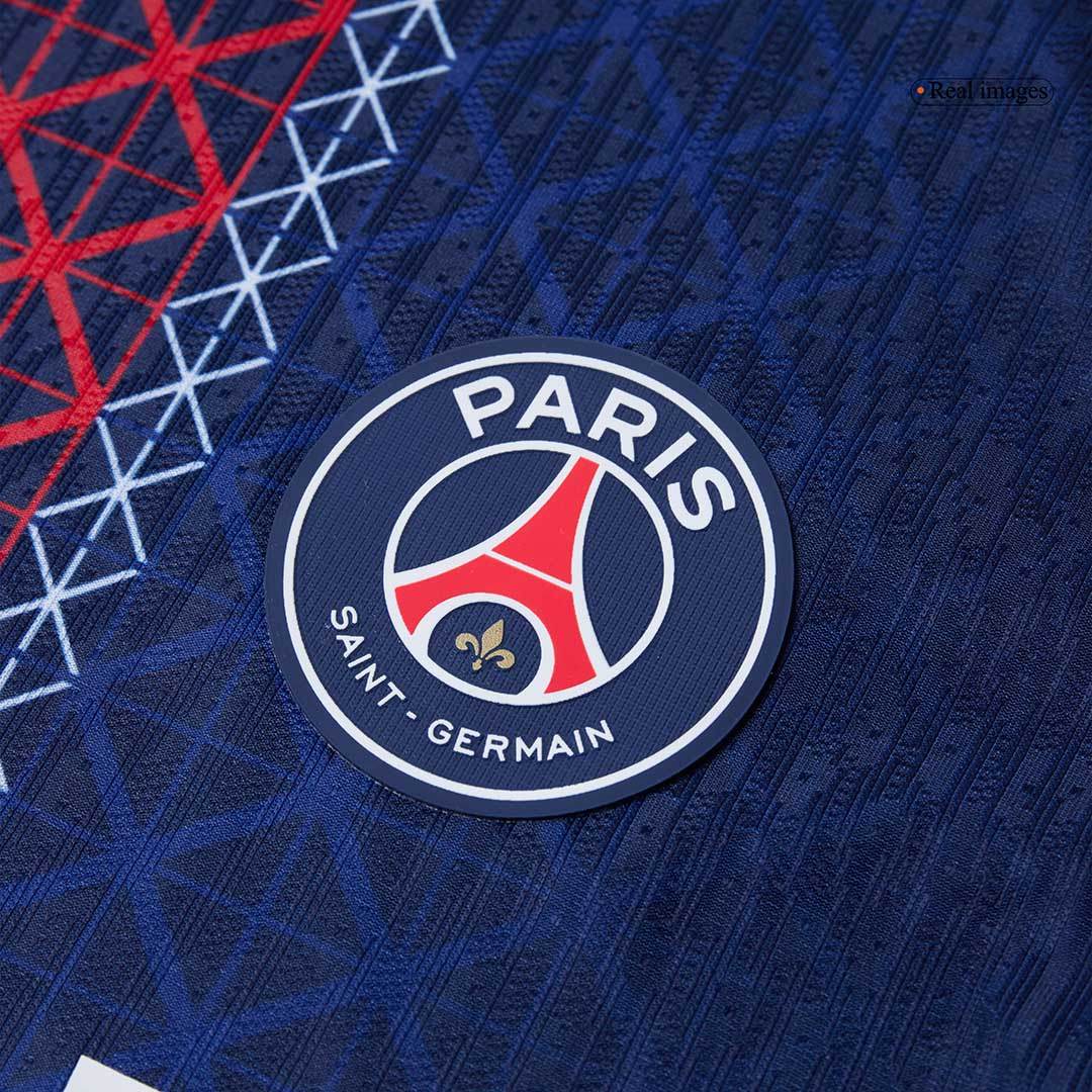Męska Koszulka Domowa PSG O.DEMBÉLÉ #10 Wersja Piłkarska 2025/26 - Slim Fit - Topowe Koszulki Pilkarskie Sklep Internetowy
